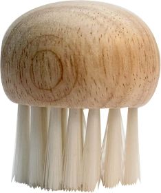 Mushroom Brush with Wooden Top