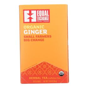 Equal Exchange - Tea Ginger - Case Of 6-20 Ct